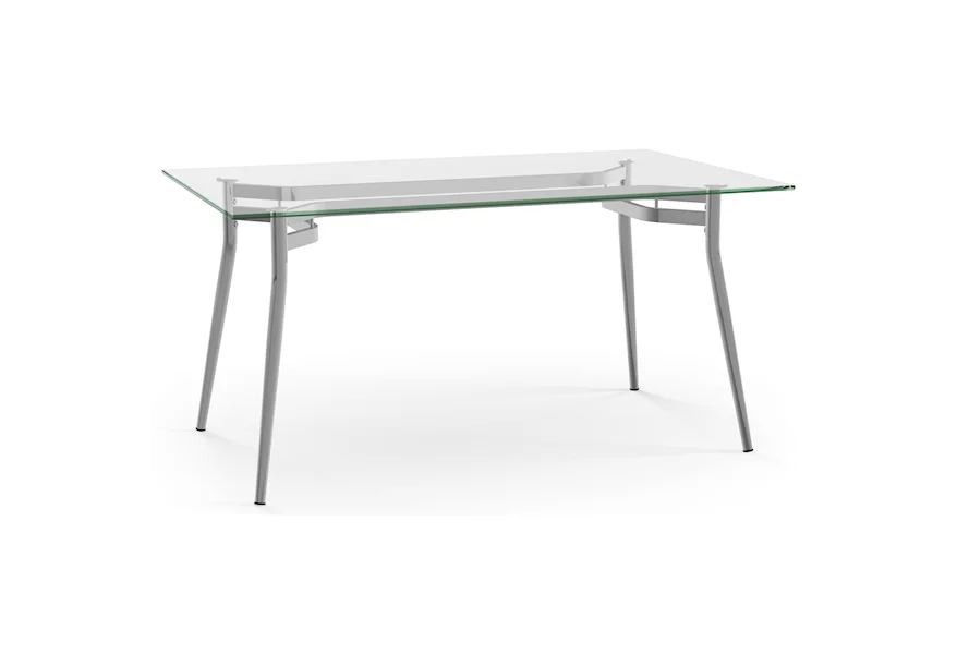 Urban Alys Table with Glass Top by Amisco at Esprit Decor Home Furnishings